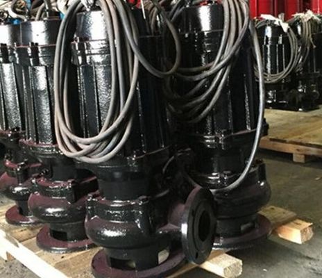 15m versenkbare Abwasser-Hauptmotor-Pumpe 400QW1250-5-30 der Abwasser-Pumpen-160kw